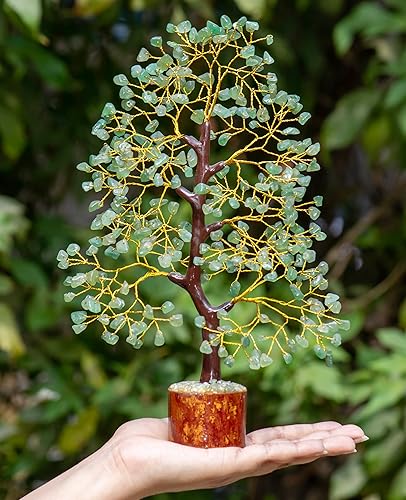 Miniatura 31 de BEZAVO Árbol de la vida de cristal de jade verde – Regalos de cumpleaños para mujeres, mamá, inauguración de la casa y regalo espiritual hecho a