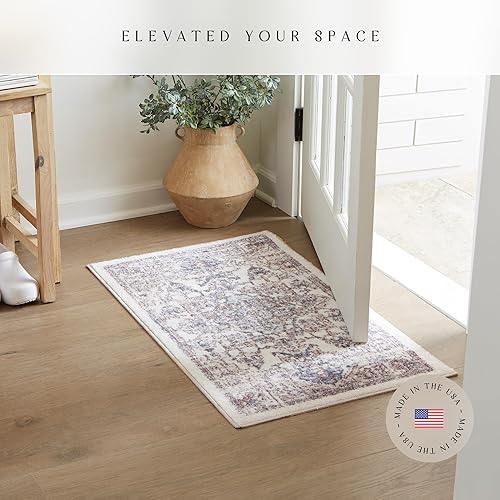 Miniatura 3 de Maples Rugs alfombra de área con diseño envejecido