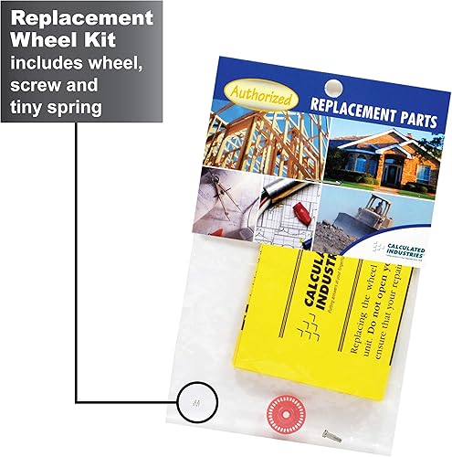 Miniatura 4 de Calculated Industries Kit de ruedas de repuesto 5007 para Scale Master Pro XE, Scale Master Pro, Scale Master II o Scale Master Classic