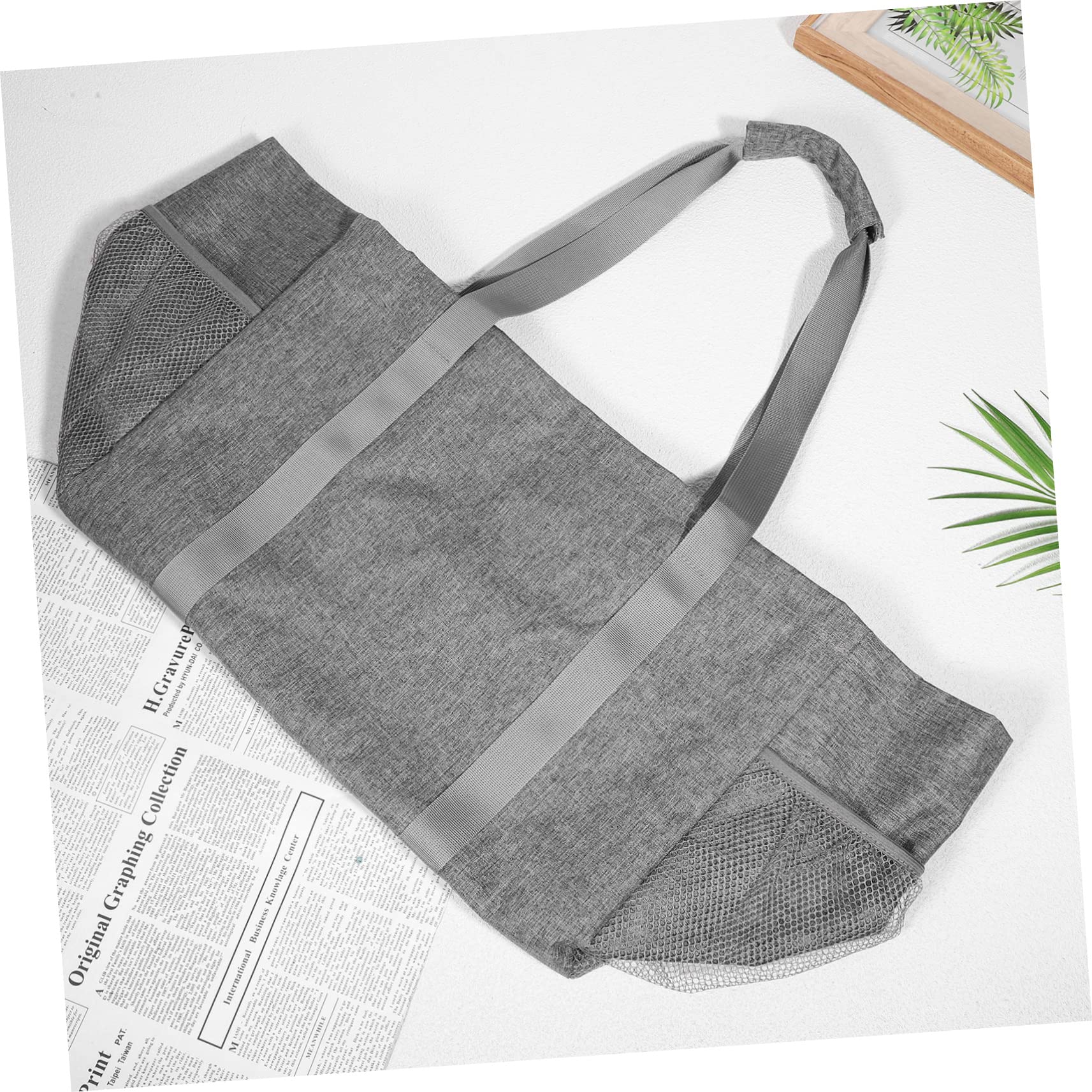 Zerodeko Faltbare Einkaufstasche 35l aus Baumwoll Canvas Wasserabweisend