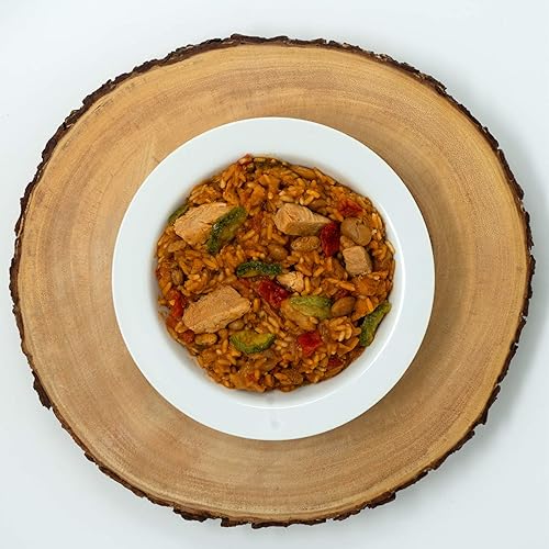 Miniatura 3 de Mountain House Tazón de arroz adobo, pollo y fajita de estilo mexicano, paquete de alimentos liofilizados para mochileros y campamentos (2 + 2