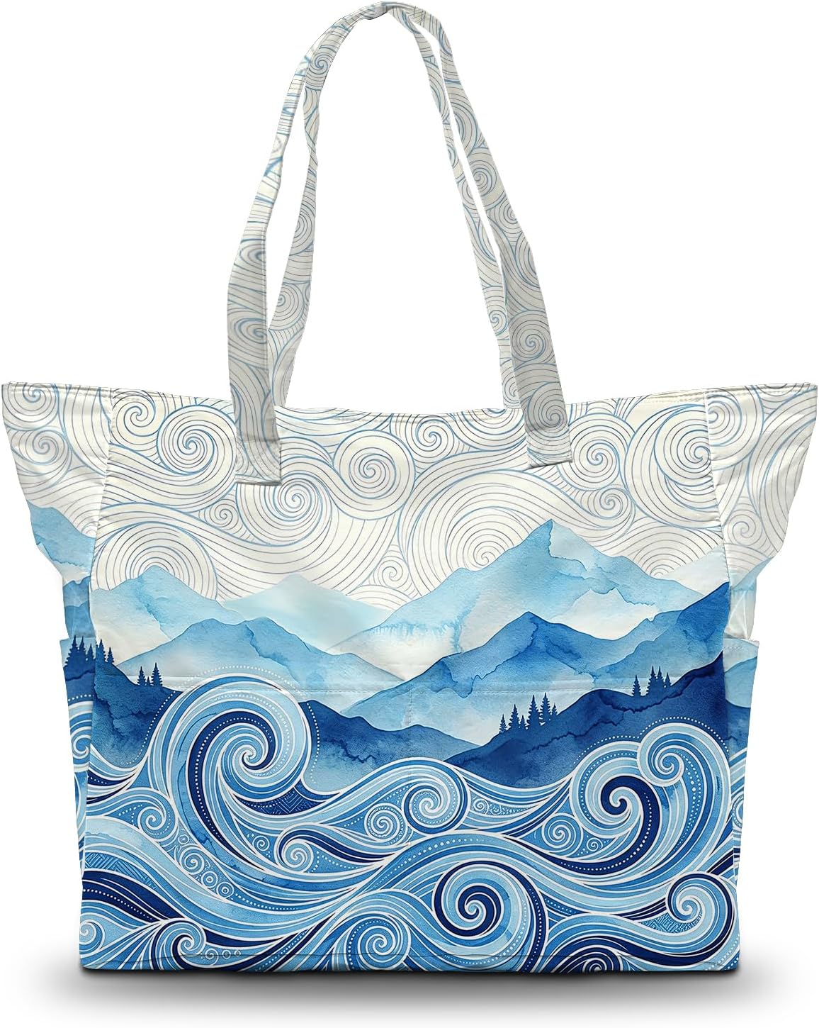 Tote Bag For Women, Travel Reusable Grocery, Beach Tote Bag For Women, Aesthetic Portable Storage HandBag