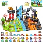 Axirata 208 PCS Magn-etic Building Blocks, Magn-etic Block Building Cubes Set for Kids Toddlers Ages 3+, STEM Sensory Toys Mag-net Tiles Birthday Gifts for Boys and Girls Age 3 4 5 6 7 8 9 10 11 12+