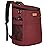 Camping Cooler Backpack 45 Cans, Soft Backpack Coolers Insulated Leak Proof Travel Cooler Bag Waterproof Lunch Picnic Beach Work Trip Thermal Bag Drink Beverage Beer Cooler Wine Red