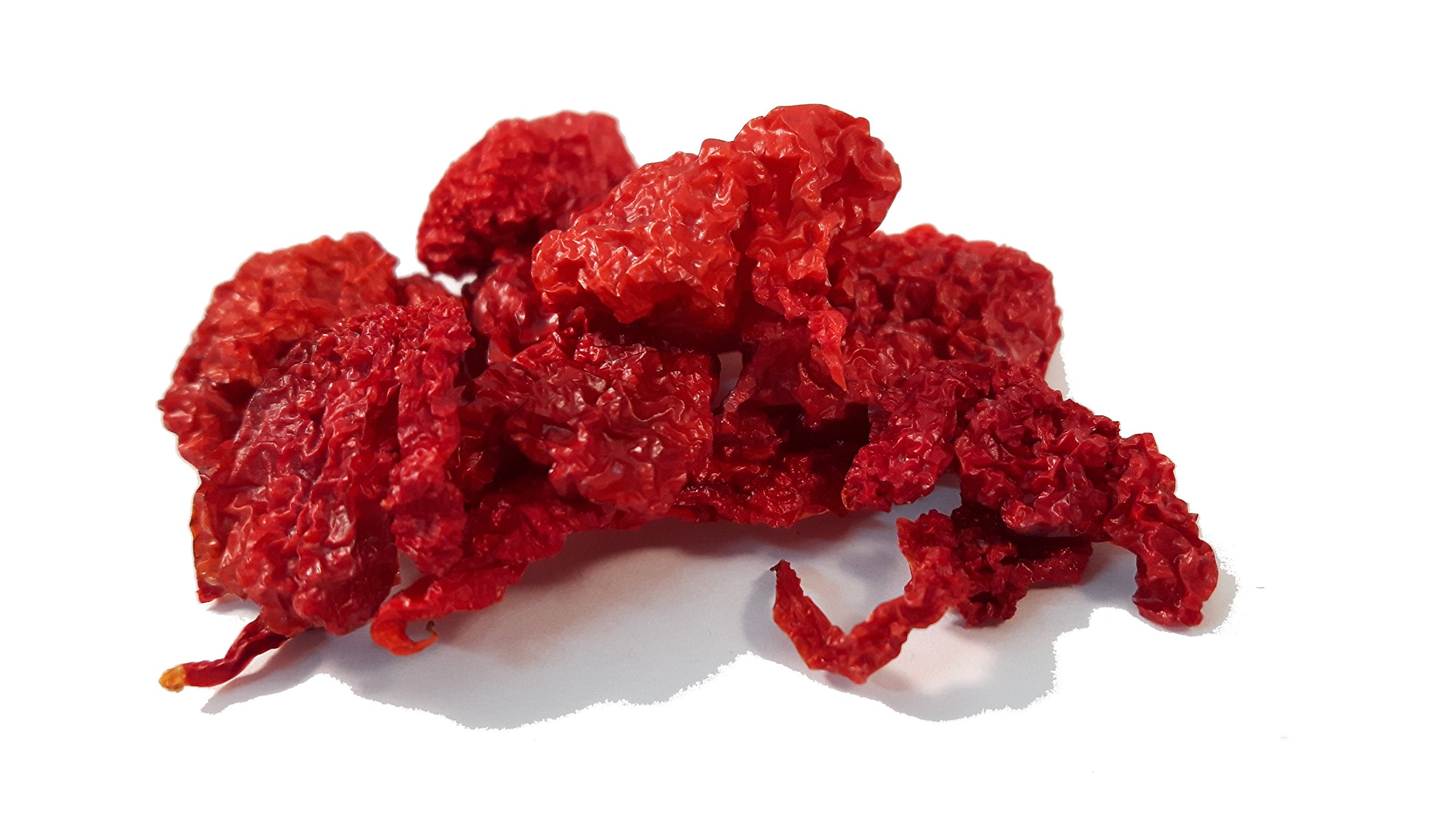 PEPERONCINO CAROLINA REAPER SECCO INTERO 5g CON SEMI FERTILI ESSICCATO A 40°