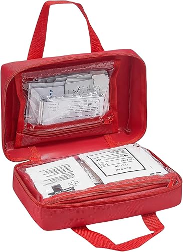 Miniatura 10 de VEVOR Kit de primeros auxilios, 500 piezas, bolsa de primeros auxilios de nailon 600D, suministros médicos de emergencia, para el hogar, automóvil,