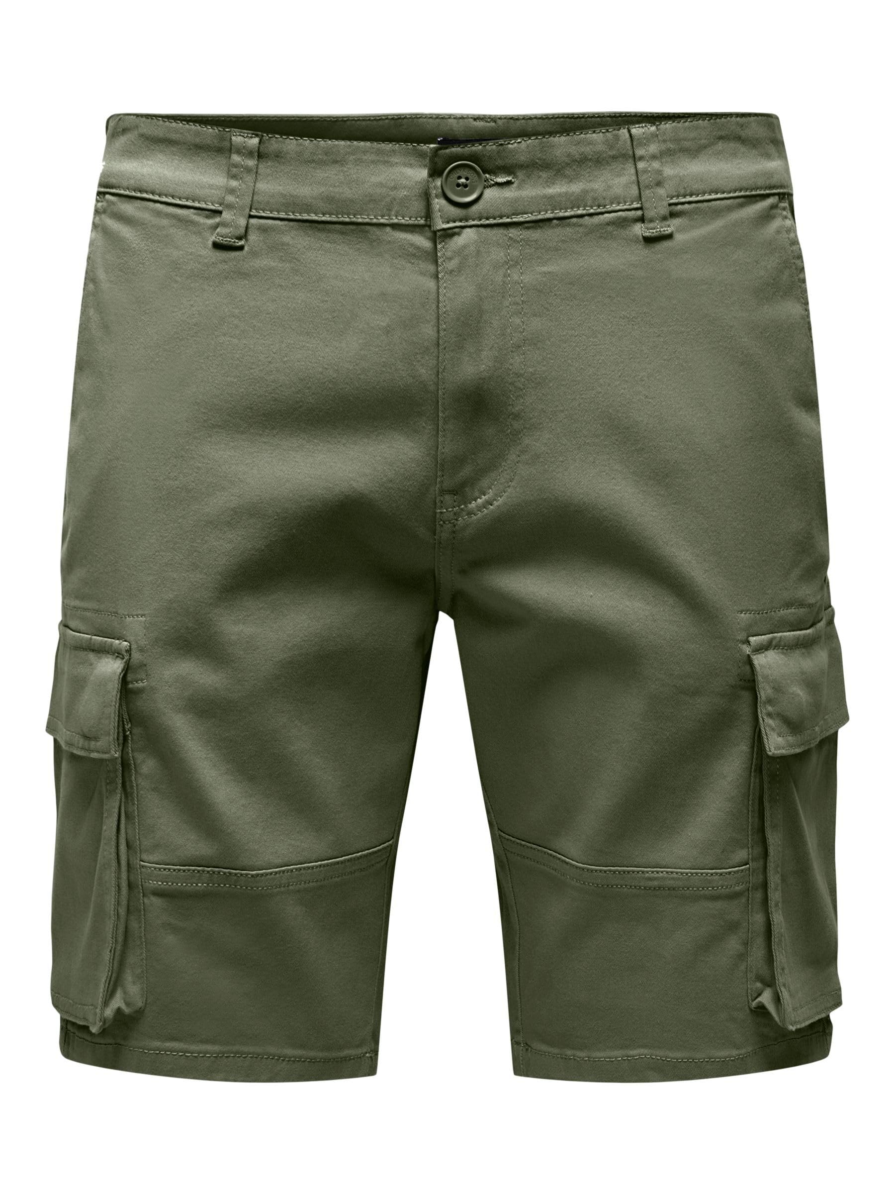 Only & Sons Male Cargo Shorts ONSCAM Normal geschnitten Shorts