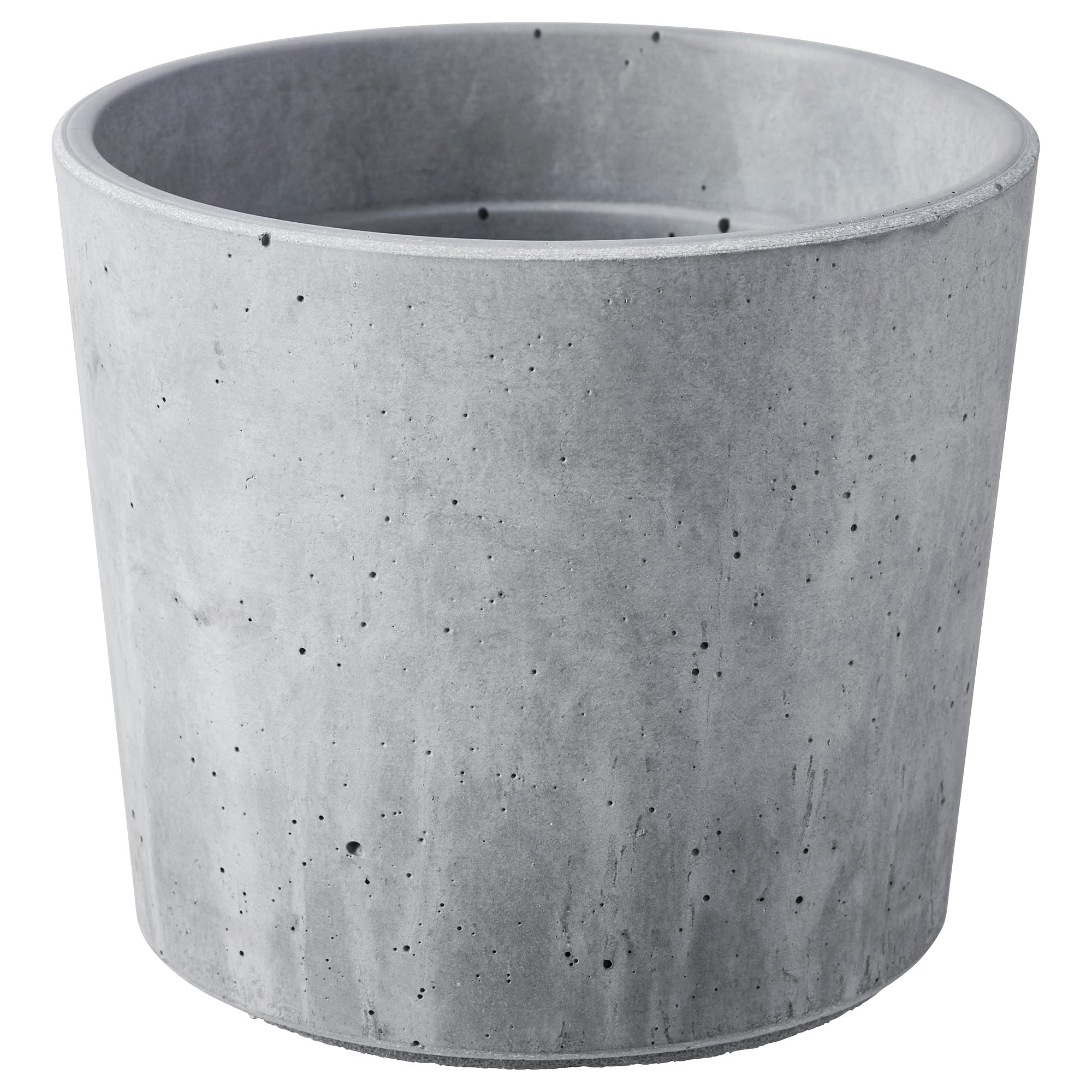 Pot de fleurs extérieur et intérieur ProTuning BOYSENBÄR gris clair pour balcon