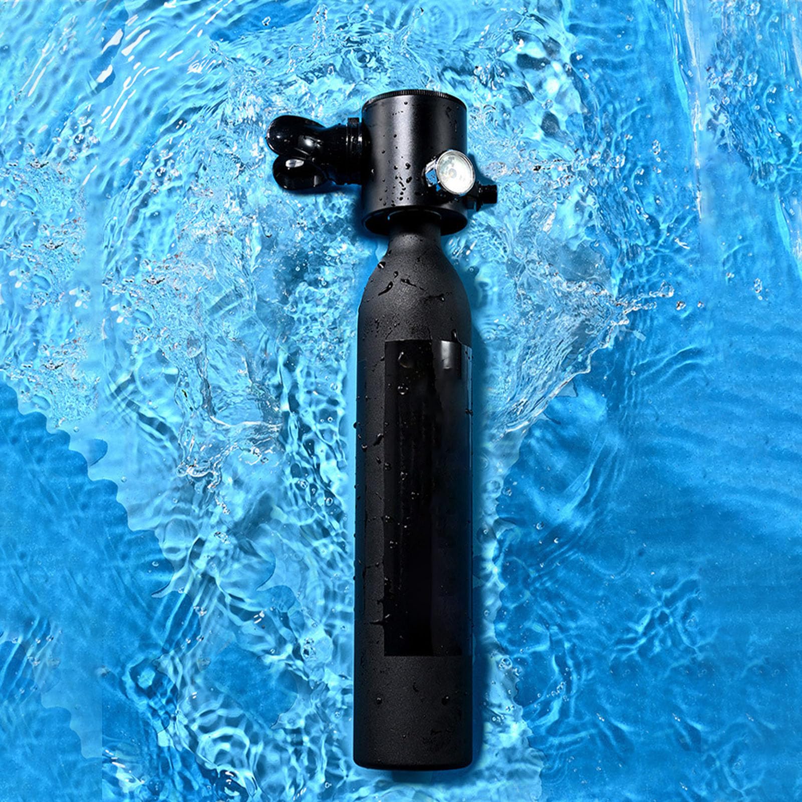 GOWENIC Bombola Ossigeno Subacquea 0.5L Set Respiratorio Portatile
