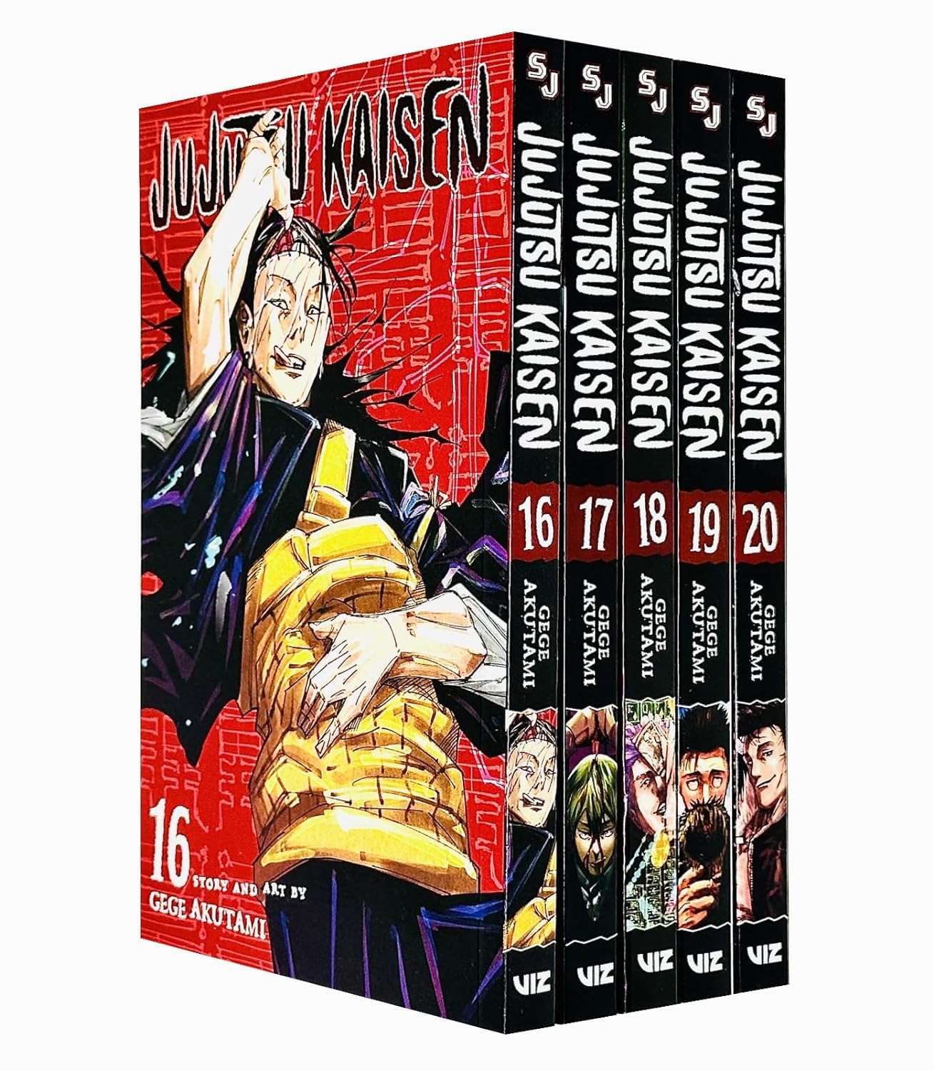 Jujutsu Kaisen Series Vol (16-20) Collection 5 Books Set By Gege Akutami: