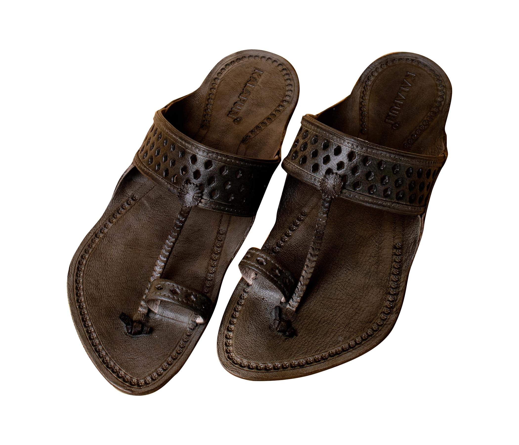 KALAPURI Footwear Fusion: Mens ColorBurst Kolhapuri Chappals for Every Occasion Euro 42 | UK 8 Grey (B0CRPC7HVS) Amazon Price History, Amazon Price Tracker