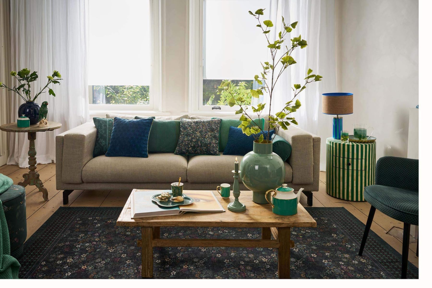 Pip Studio Vase grand | Vert doux - 31,5 x 42 cm