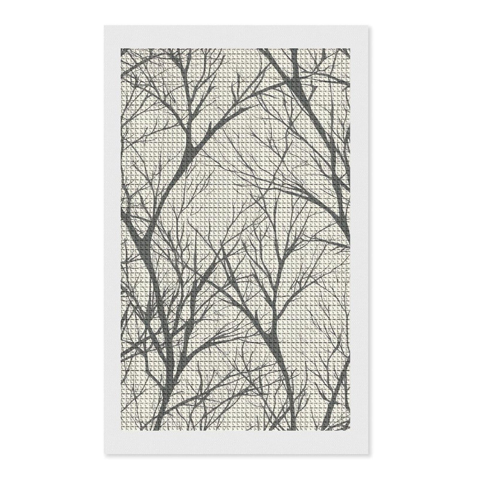 Tree Branch Diamond Art Kits for Adults, DIY 5D Diamonds Painting Kits for Beginner, Round Full Drill Diamond Dots Painting, 12"x20" Diamonds Pictures Gem Art and Crafts Wall Decor