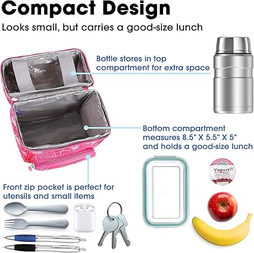 Miniatura 206 de J World New York - Lonchera Corey, Cubos), LB-03 CUBES Cubos,Azul Vid,Crush,Galaxia,Icono Damas,Joy Daisy,Estrellas pequeñas,Jardín secreto,Teñido