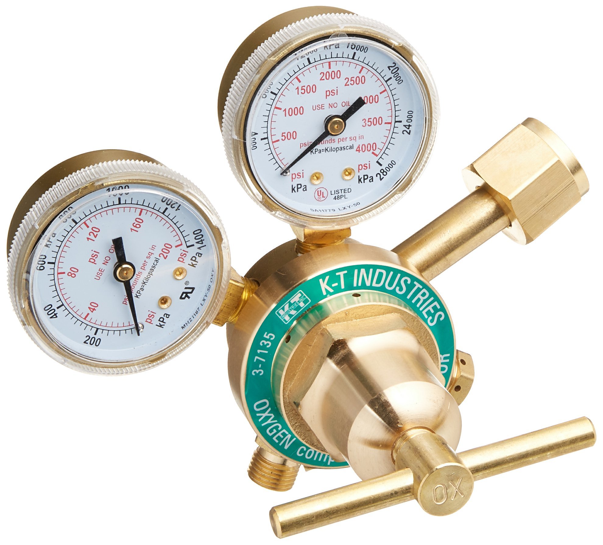 K-T Industries 3-7135 Regulator, Oxygen