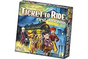 Ticket to Ride: First Journey - A Kid-Friendly Carcassonne Adventure