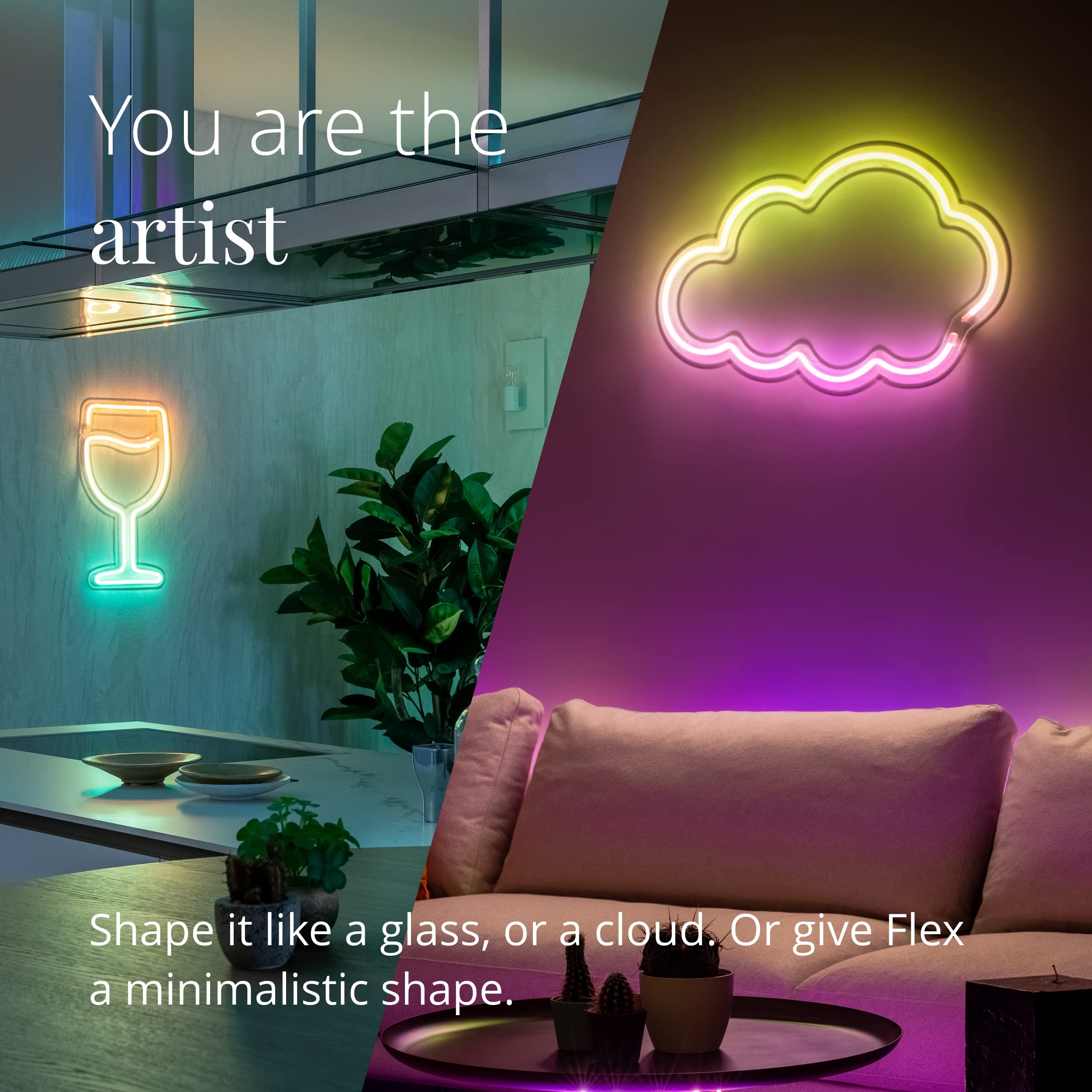 Twinkly C9 lampen - App gestuurde - LED-lichtslinger met 40 RGB LED's