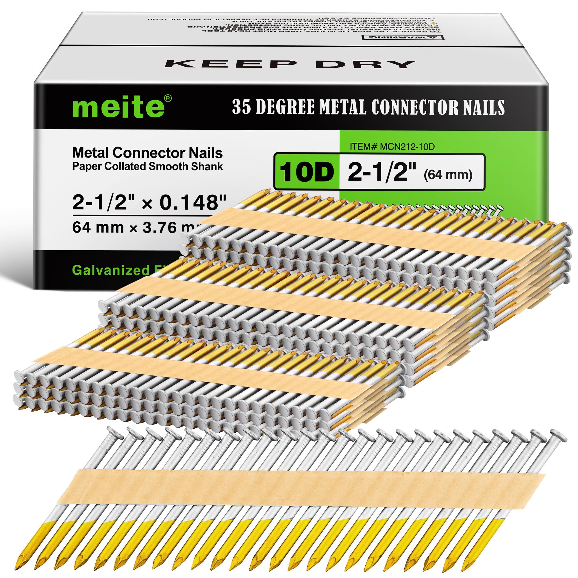 Meite Joist Hanger Nails - 2000 PCS -9 Meite Joist Hanger Nails - 2000 PCS -9
