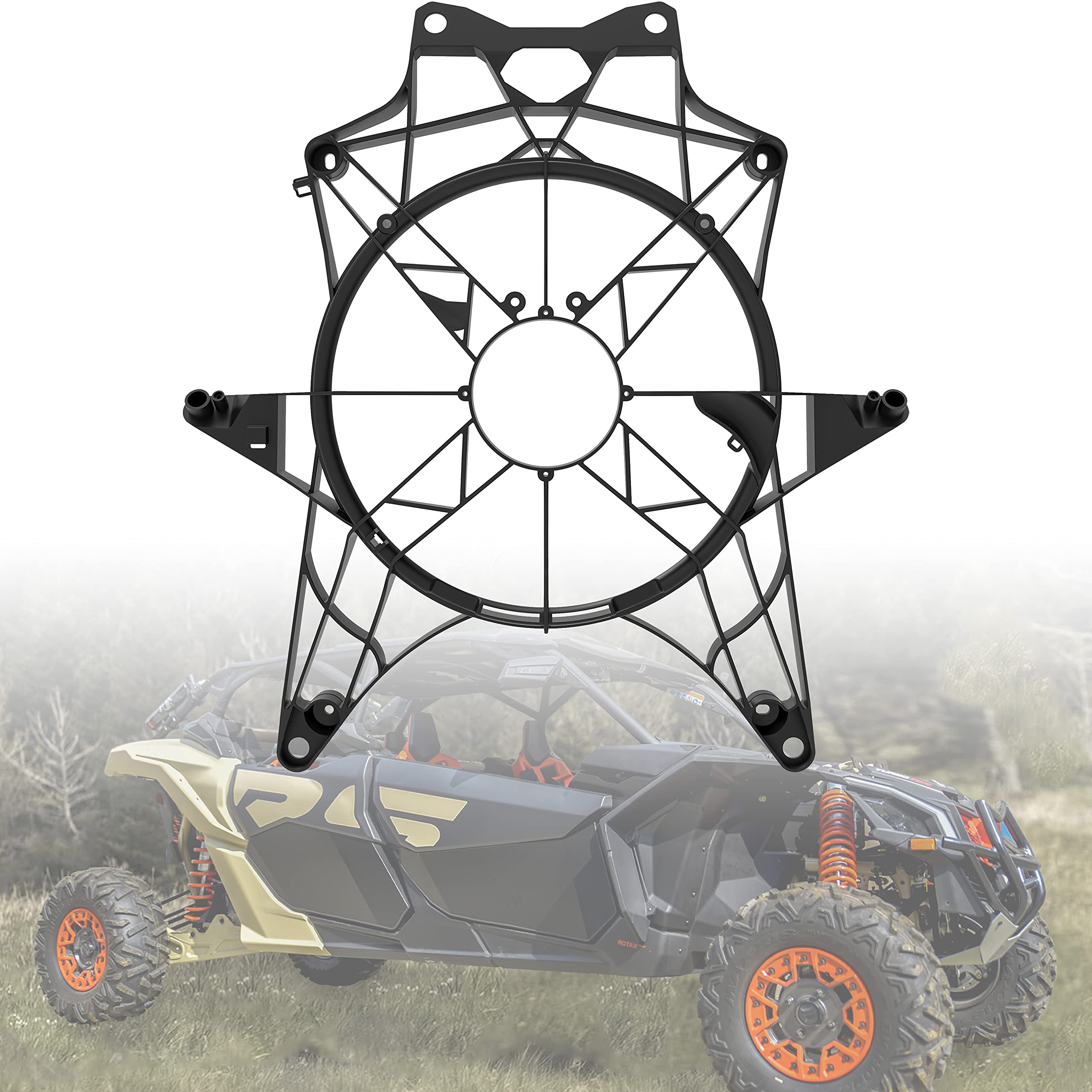 Amazon.com: SAUTVS Fan Outer Cover for Can Am Maverick X3, Cooling
