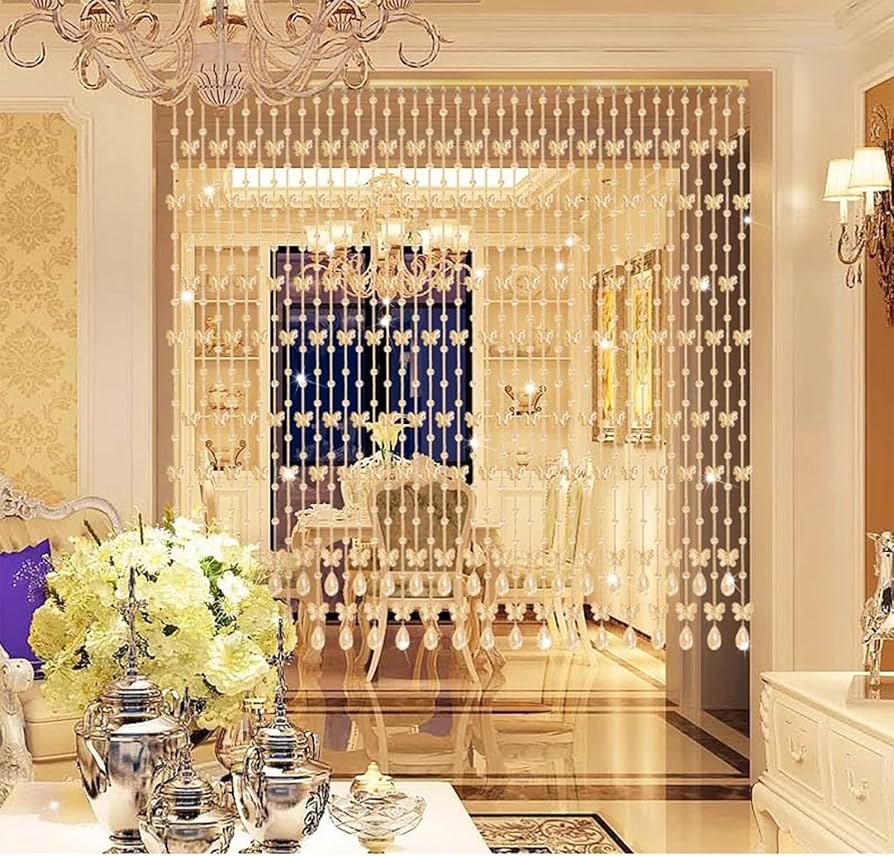 クリスタルガラスビーズカーテン 透明長180cm クリスタルガラスビーズカーテン 透明長180cm クリスタルガラスビーズ