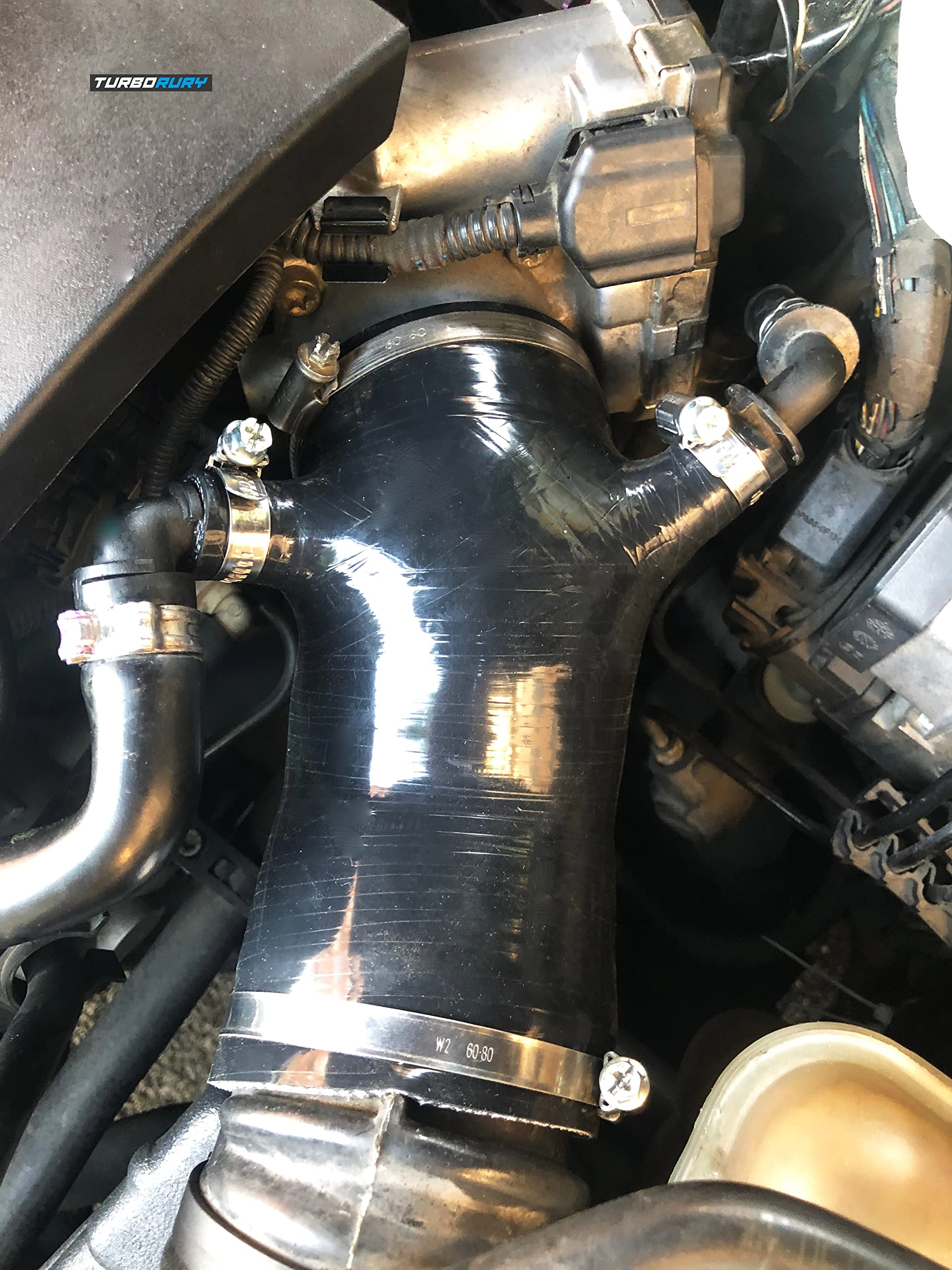 Compatibile con tubo intercooler turbo Alfa Romeo GTV 2.0 JTS 55183921