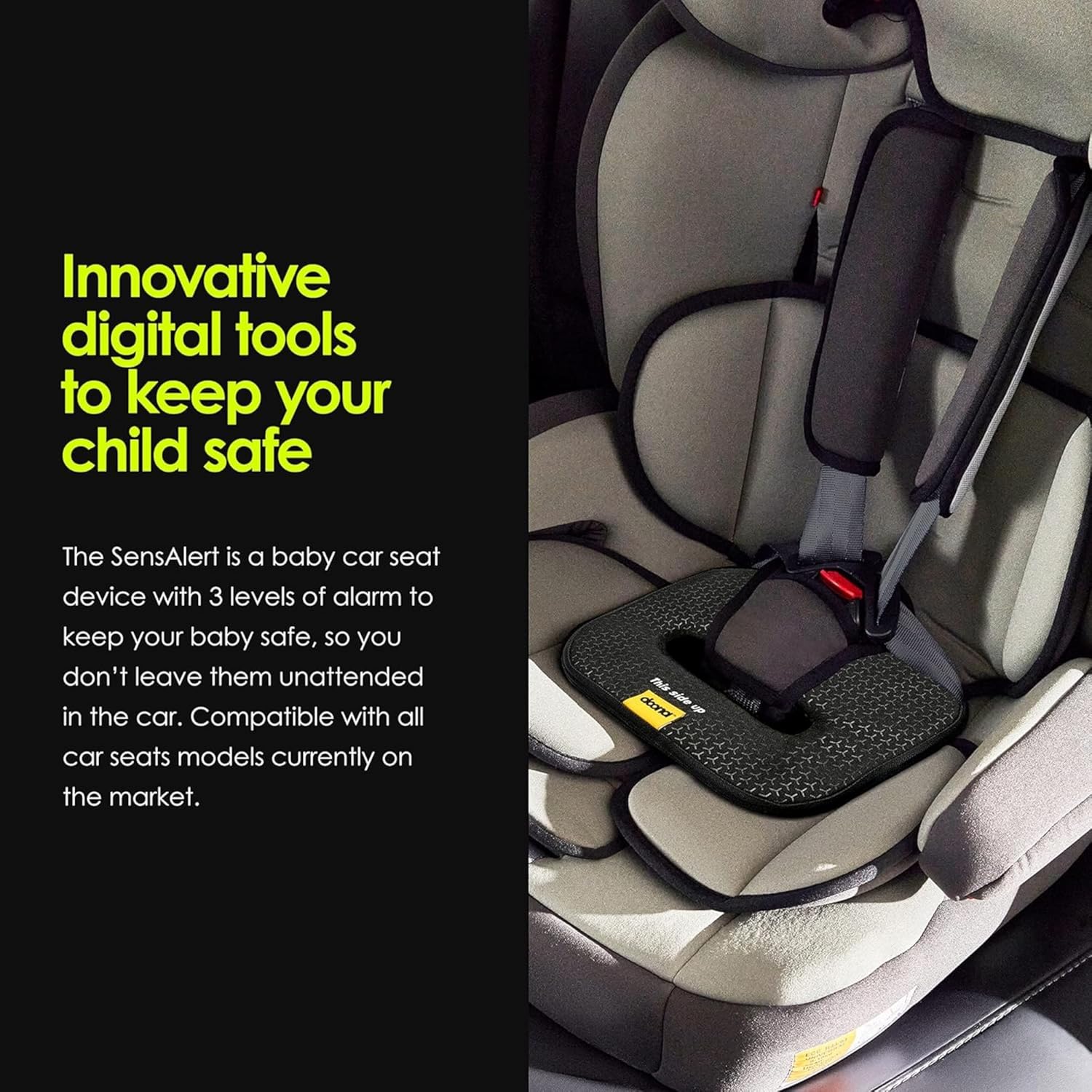 Doona SensAlert - Child Car Seat Alert - Compatible with Doona Car Seat & Stroller