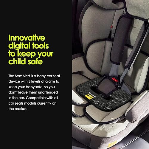 Miniatura 4 de Doona SensAlert - Alerta de asiento de coche para niños, compatible con asiento de automóvil y cochecito Doona