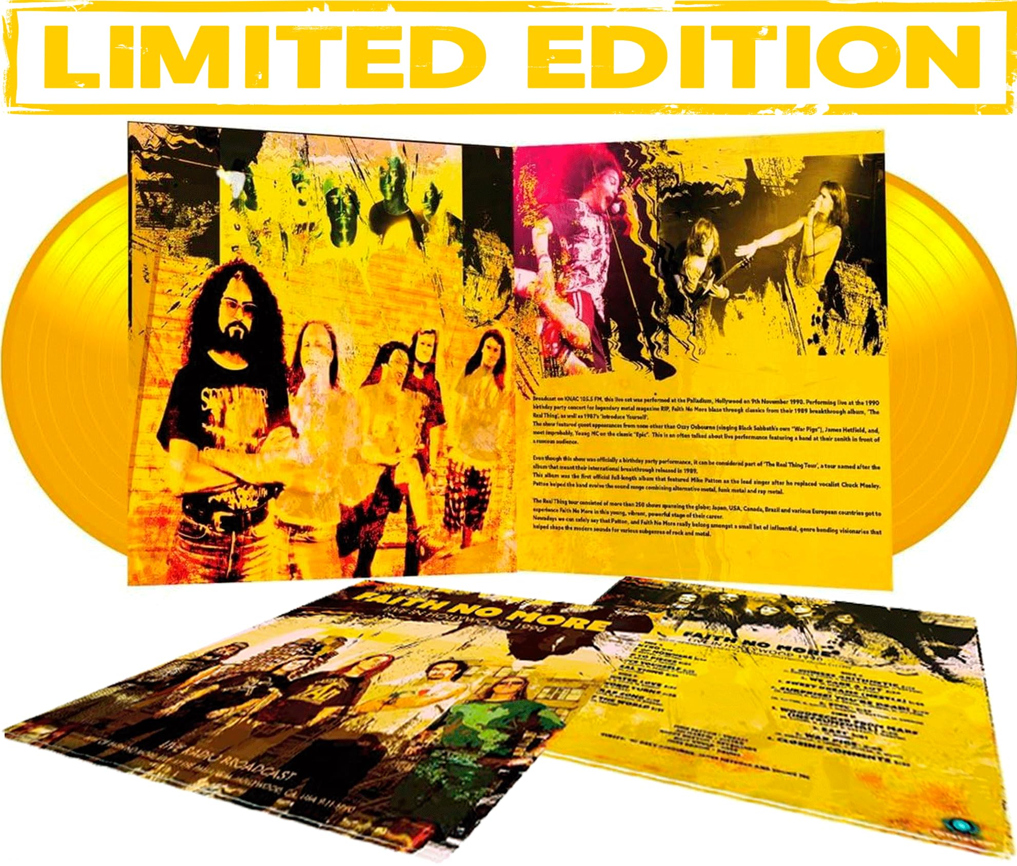 Amazon.com: Faith No More - Hollywood 1990 – Limited Color Edition