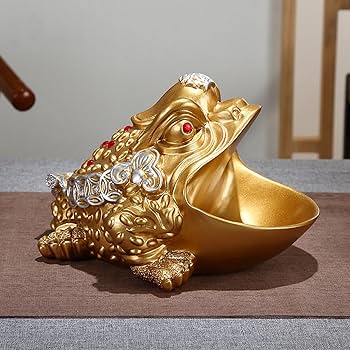 Amazon.co.jp: 金蟾 財を集めるカエル 三本脚 鍵置き 風水グッズ キー Amazon.co.jp: 金蟾 財を集めるカエル 三本脚 鍵置き 風水グッズ キー