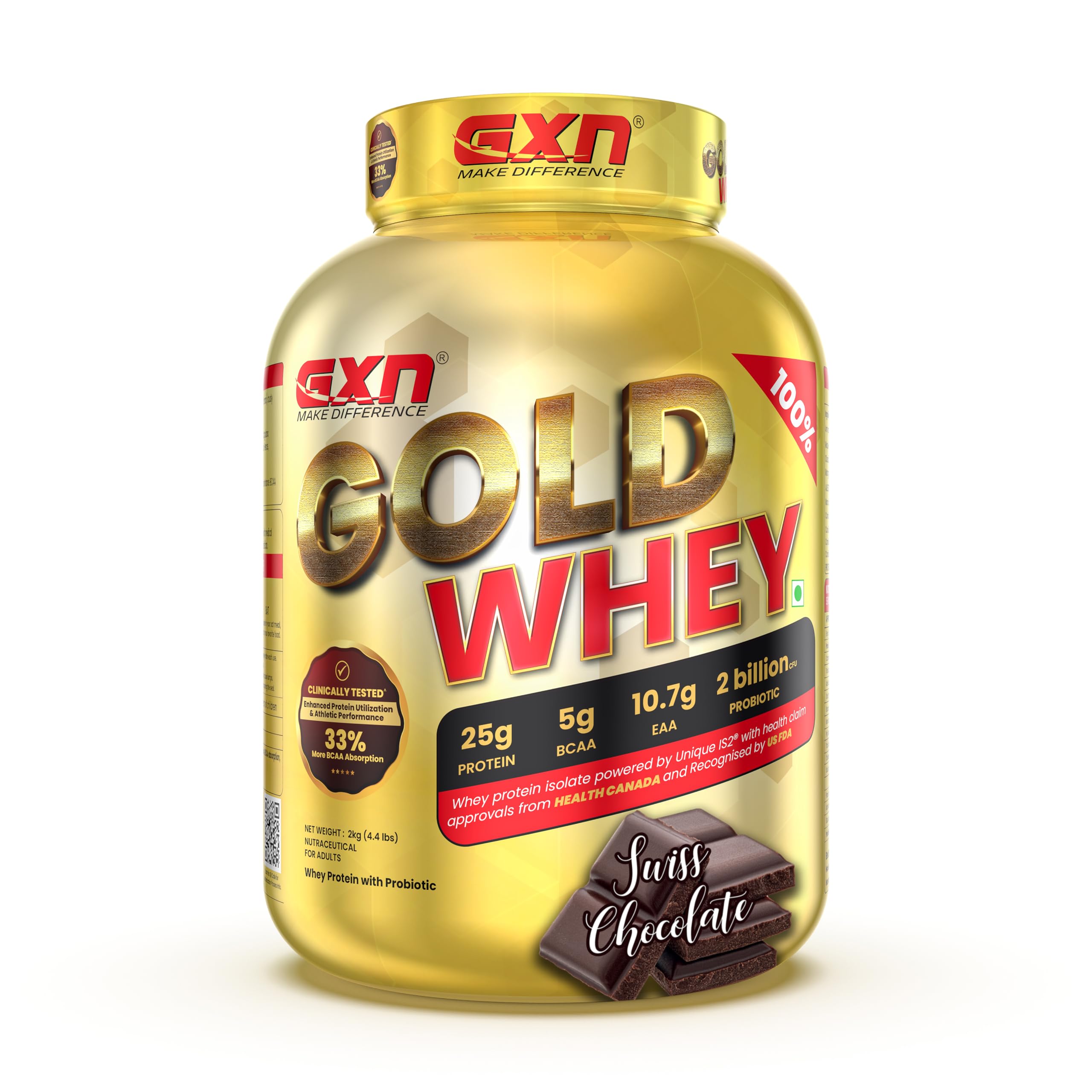 Greenex Nutrition Gold Whey Protein for Recovery & Muscle Growth (Zero Sugar) 25g Protein EAA (Swiss Chocolate, 4.4 Lbs) (B0D5LYKZTR) Amazon Price History, Amazon Price Tracker
