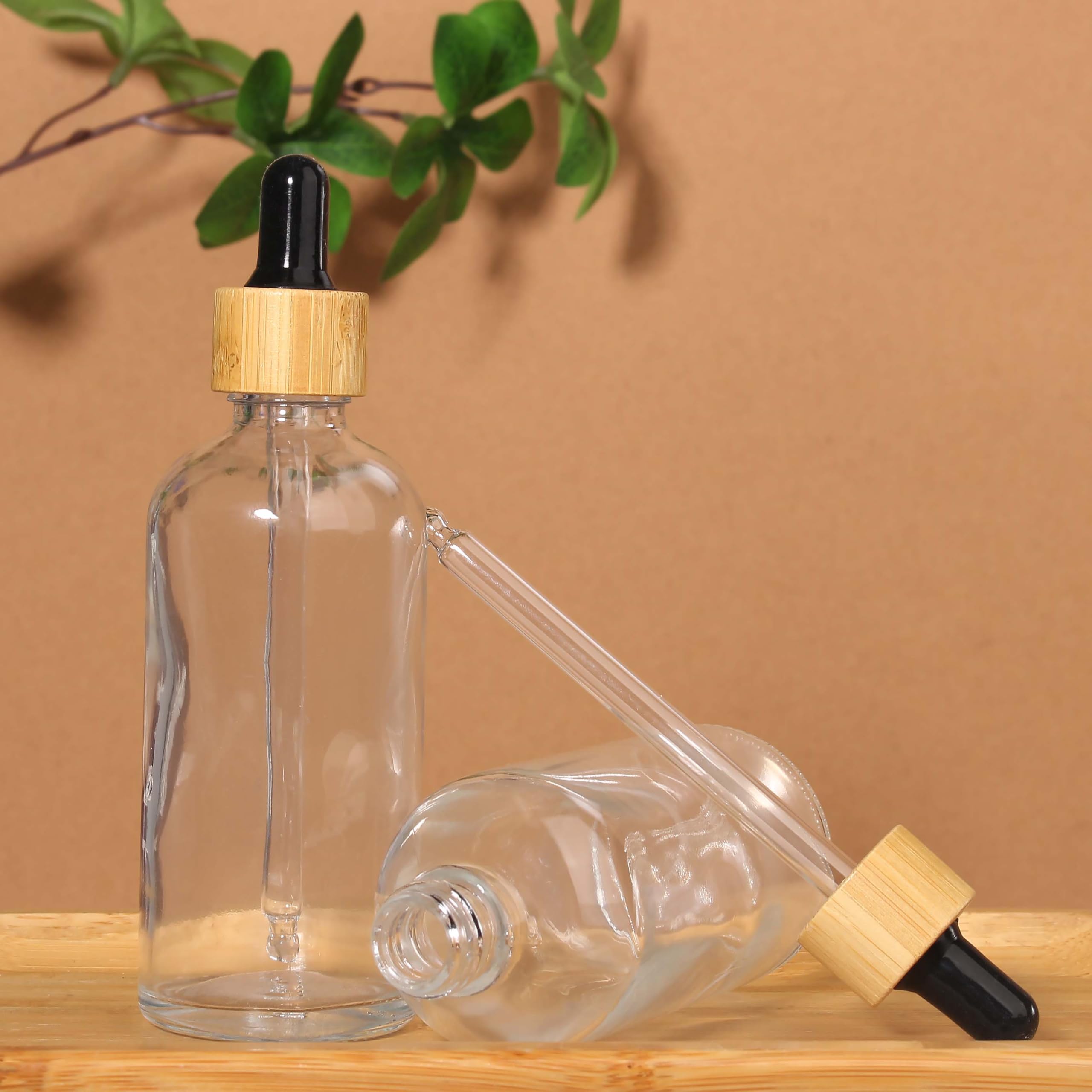 COSIDEA Braunglas-Tropfflaschen Leer, 30 Ml – 16er-Set Für Öle, Seren & Reise