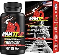 Vista 1 de MANTFUP Potenciador de Vitalidad para Hombres Estimulante de Testosterona de Acción Rápida y Suplemento Diario para Apoyar la Salud Masculina