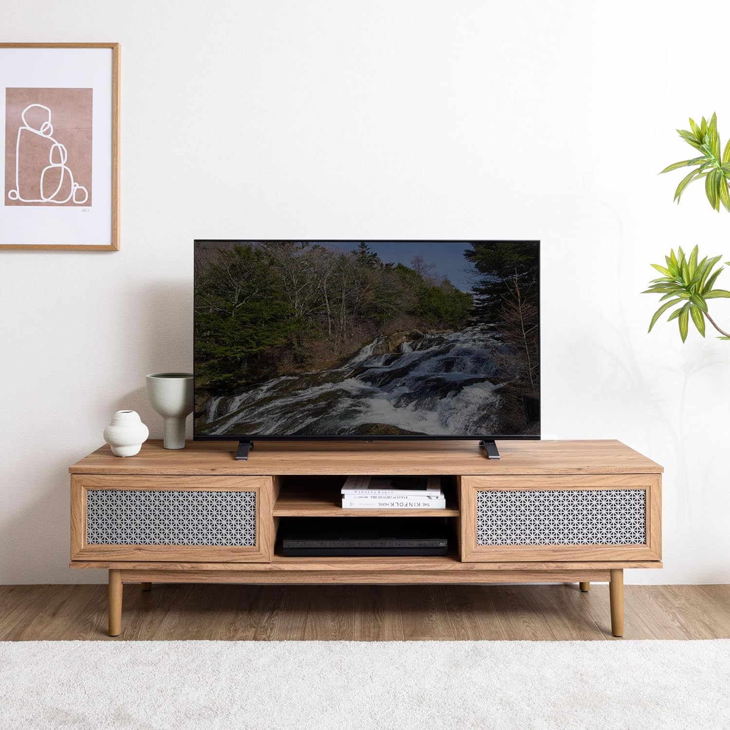 ローボード（幅：150～159cm/ブラウン） – RASIK（ラシク）家具