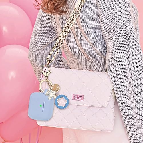 Miniatura 6 de VISOOM - Funda para Airpods Pro de 2 generación, funda de silicona para iPod Pro 2, para mujer, 2022, funda de carga inalámbrica, llavero brillante