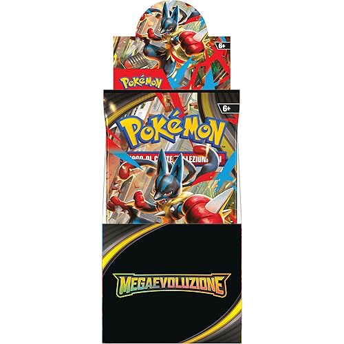 Pokémon: espositore di buste dell’espansione Megaevoluzione del GCC Pokémon (18 buste di espansione)
