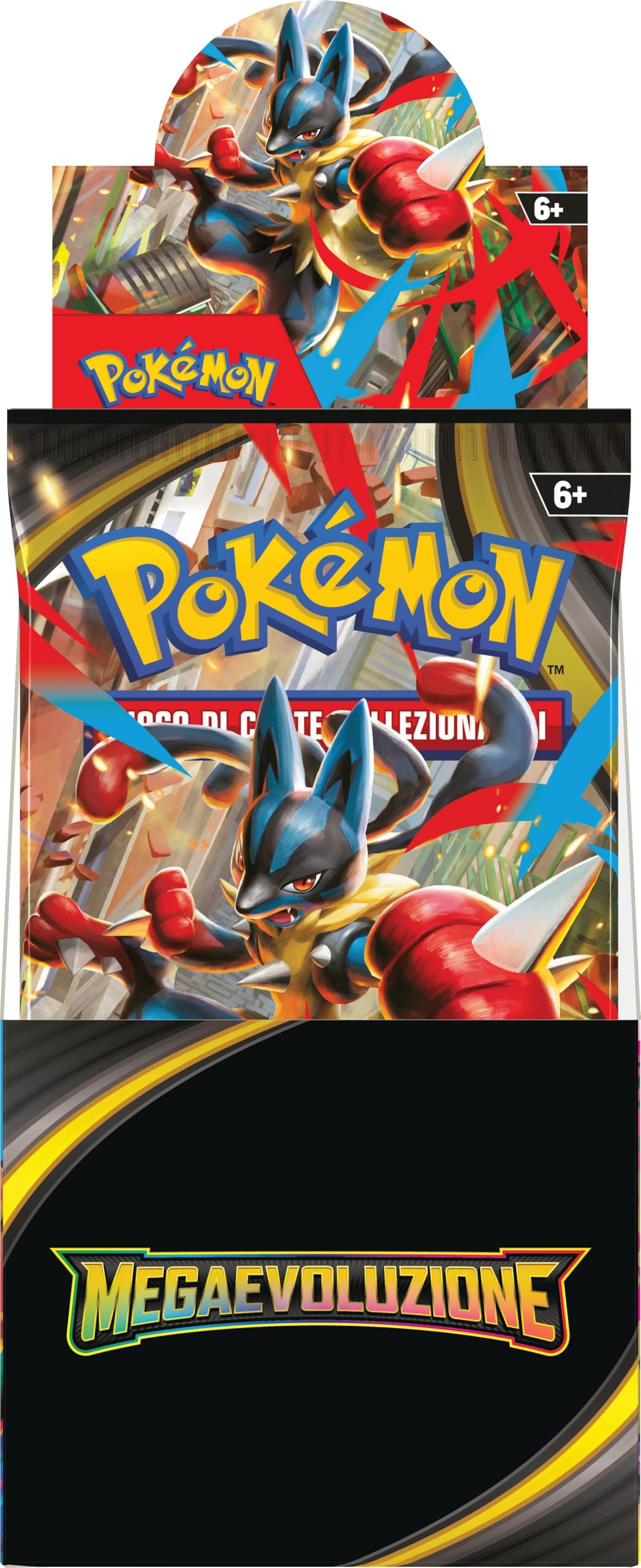 Pokémon: espositore di buste dell’espansione Megaevoluzione del GCC Pokémon (18 buste di espansione) - Esclusiva Amazon