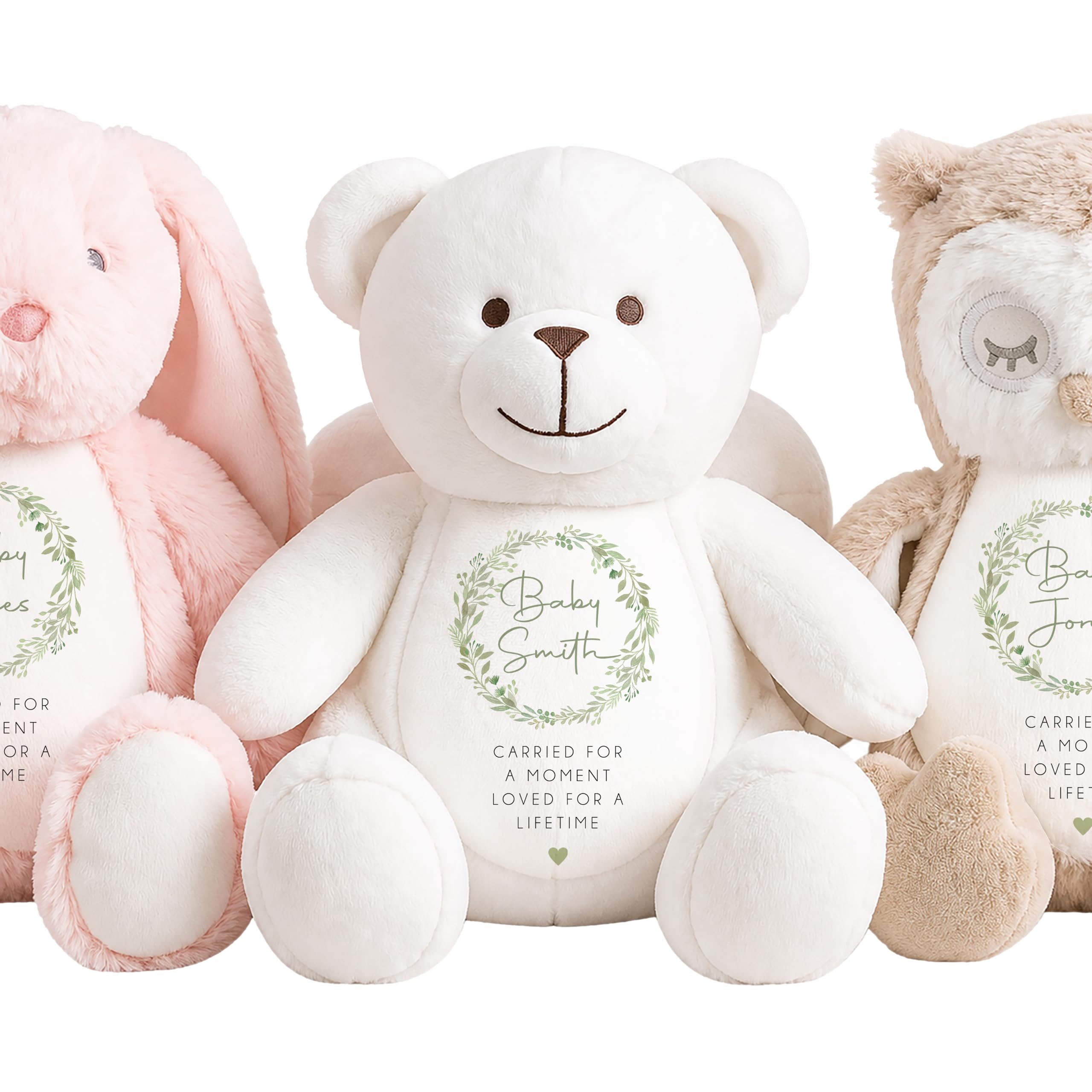 Personalised Miscarriage Gift, Miscarriage Teddy | Baby Loss Gifts, Angel Baby Teddy Bear
