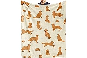 Soft and Snug Golden Retriever Blanket: The Perfect Cozy Companion