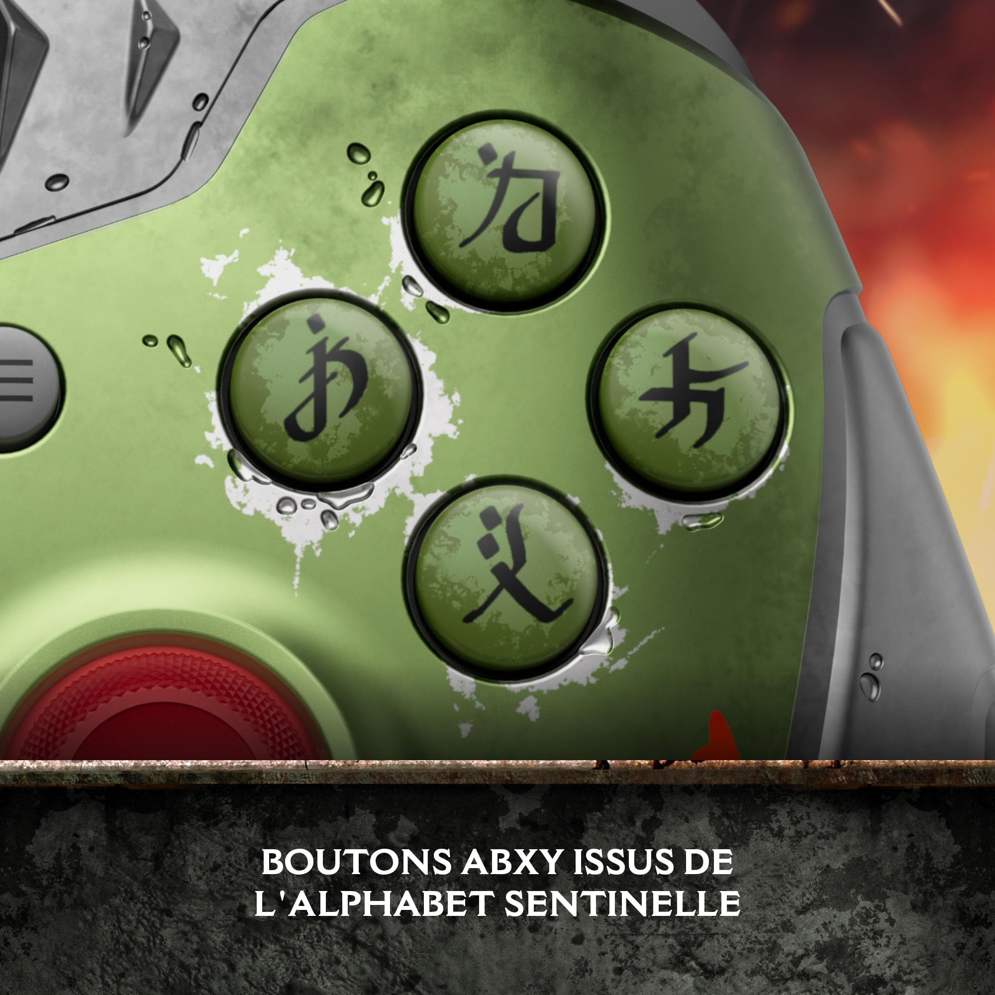 Xbox Manette sans fil – DOOM : The Dark Ages Edition Limitée pour Xbox Series X|S, Xbox One, PC et appareils compatibles cloud