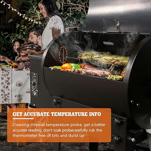 Miniatura 5 de RTD Sensor de Sonda de Temperatura Reemplazo para Camp Chef Wood Pellet Smoker Grill Accesorio, Repuesto de Piezas PG24-44