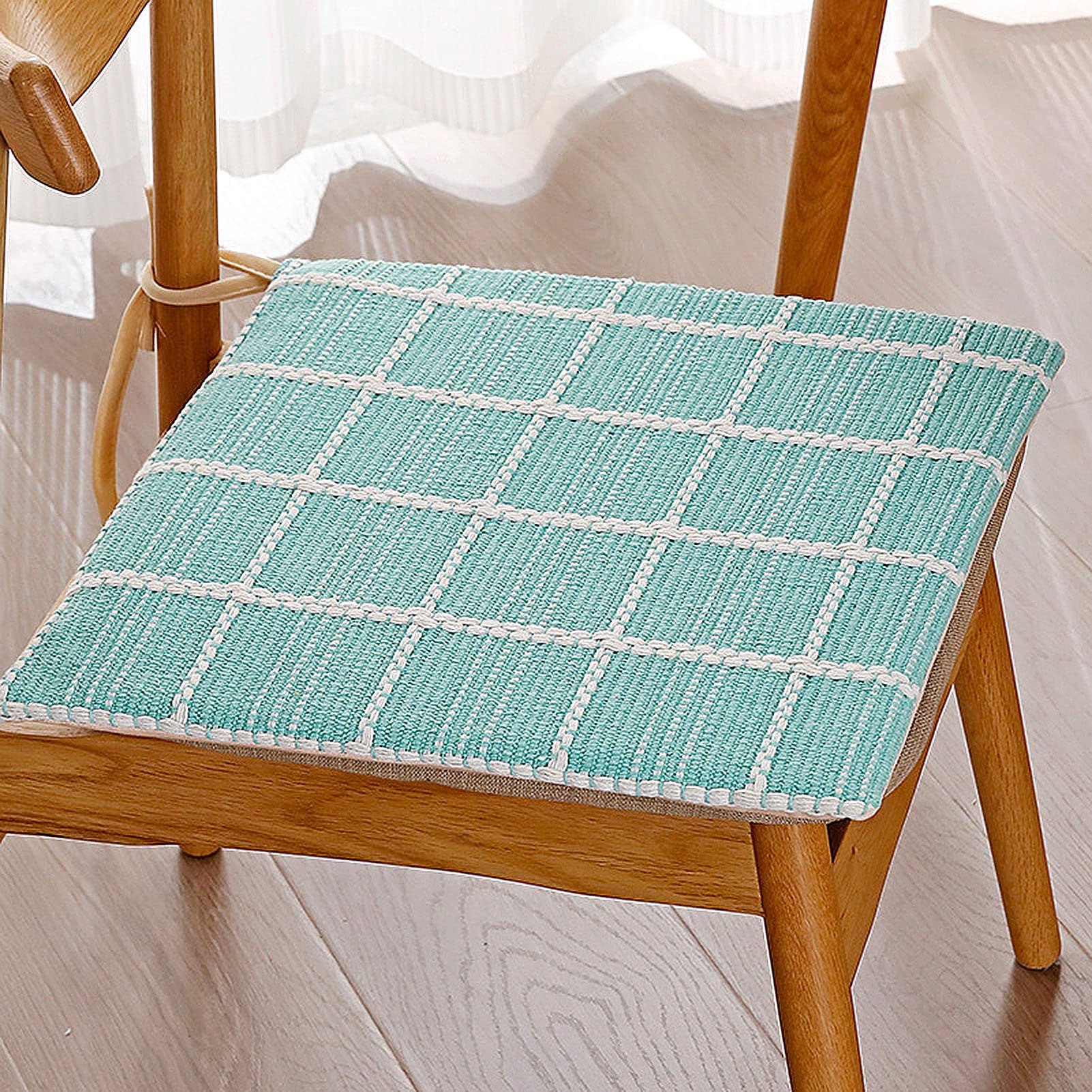Coussin de chaise en lin rustique de qualité supérieure confortable et élégant