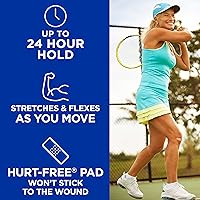 Vista 5 de Band-Aid - Vendas adhesivas de tela flexible para una protección flexible y cómoda, paquete doble, 2 x 100