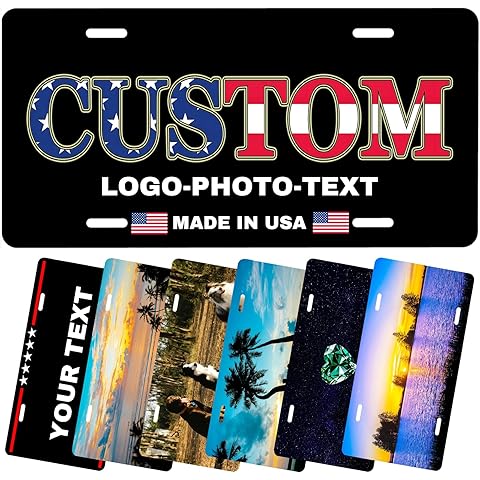 Made in USA — Custom License Plate Personalized Novelty License Plate Add Your Text...