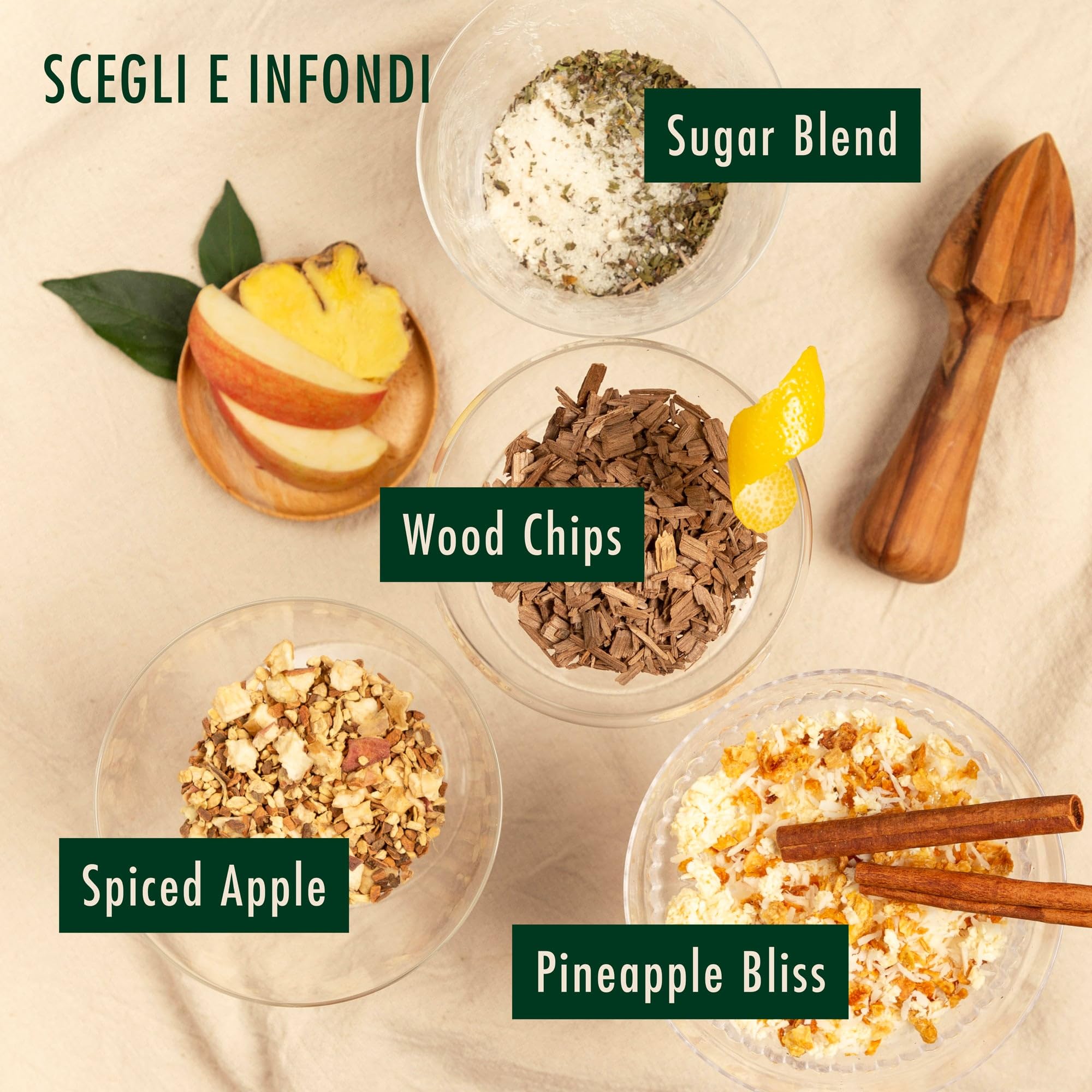 Kit Infusione Rum By Craftly | Prodotti Botanici Naturali Per Cocktail Fatti In Casa | Ottimo Regalo Per Natale, Compleanno, San Valentino, Pensione | Idee Regalo Per Uomo E Donna | Spezie E Bottiglia