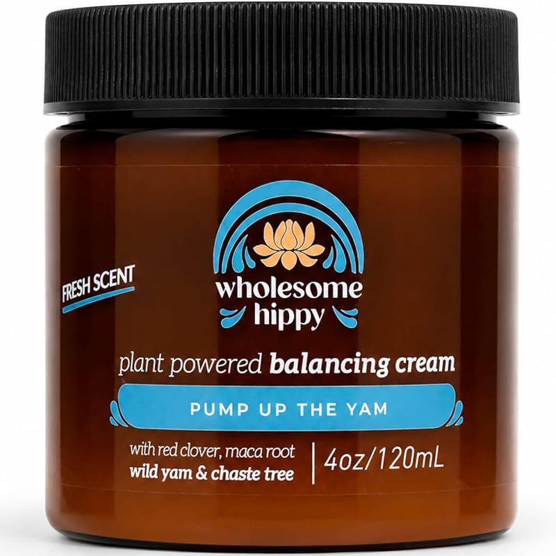 WHOLESOME HIPPY Pump Up the Yam Creme Corporal de Inhame-Selvagem com Fragrância Fresh, 113 g