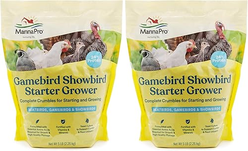 Miniatura 9 de Manna Pro Gamebird Showbird CrumblesFormulado con vitaminas y minerales5 libras