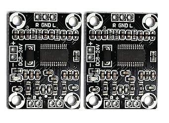 DHRUVPRO Pack of 2 TPA3110 Dual Channel Stereo Digital Audio Amplifier Board 15W + 15W Class D Digital Power Amplifier Module