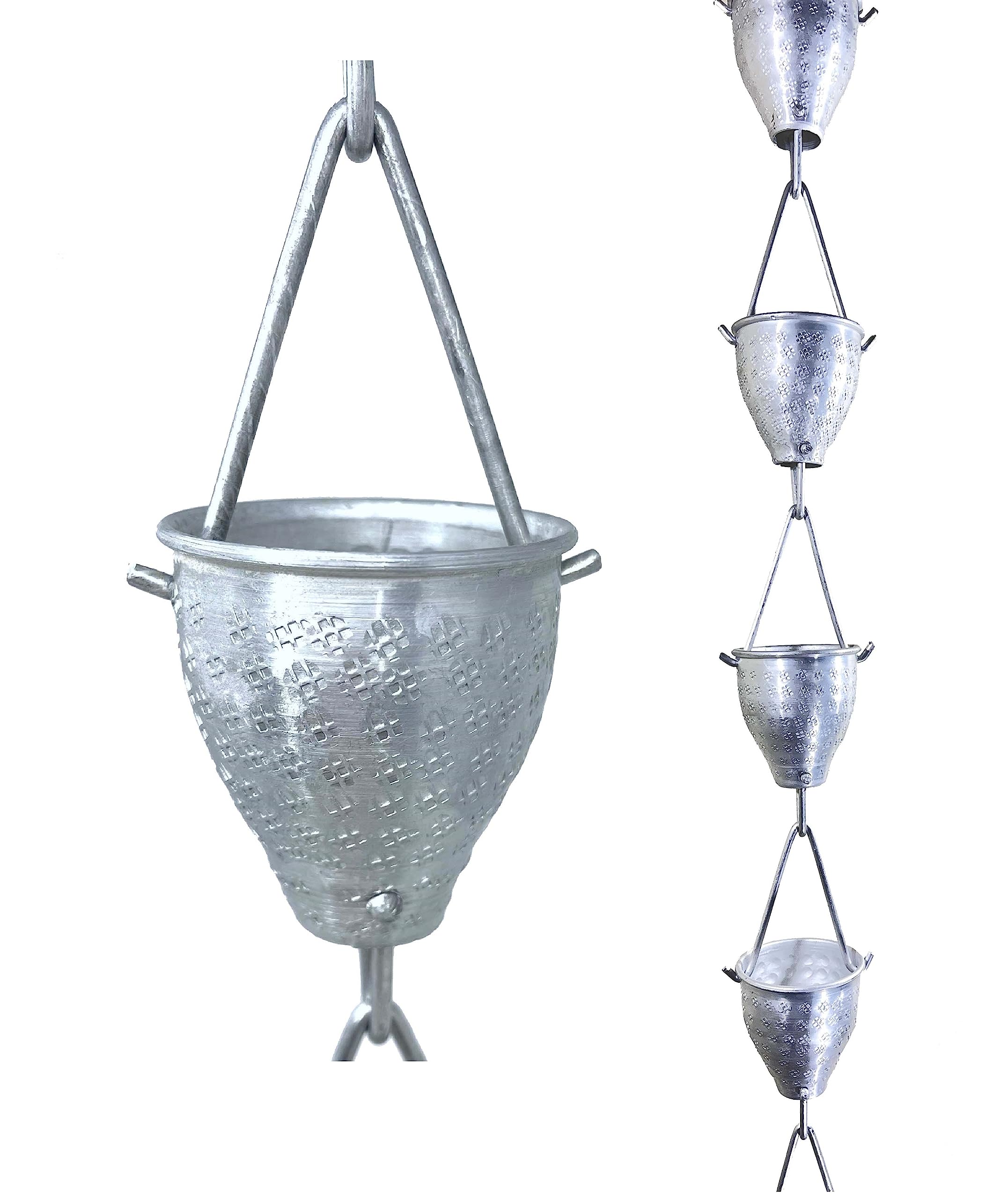 Amazon.com : Rain Chains by JASINC 8.5 ft Tinkle Trickle