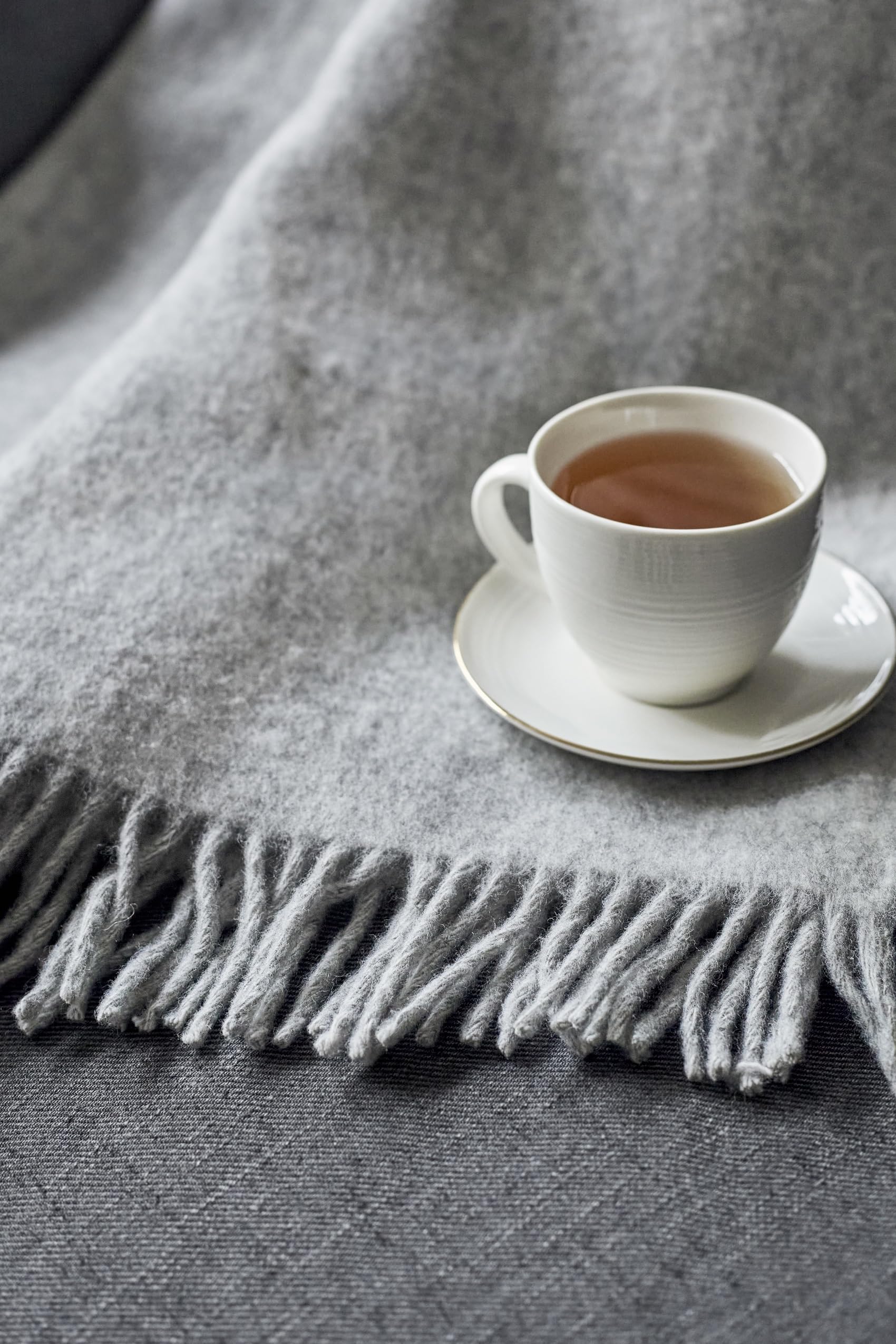 Merino Wool SALE! 100% ENGELSE THEE Sofa Picknick Gooi/Deken Natuurlijke WOL DUBBELE DEKEN 160 x 200 cm. NATUURLIJK PRODUCT. PERFECT VOOR CADEAU (HONING