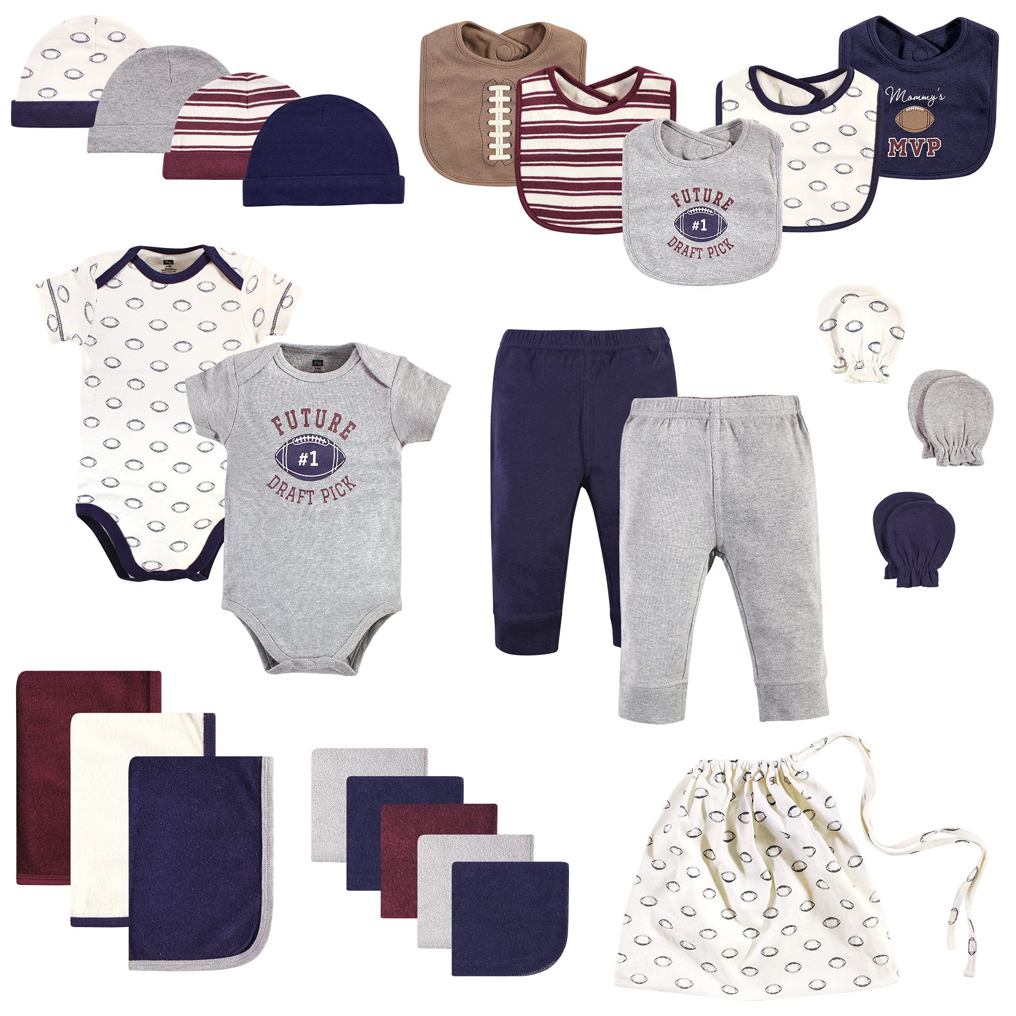 Hudson Baby Unisex Layette Starter Set Gift 25pc